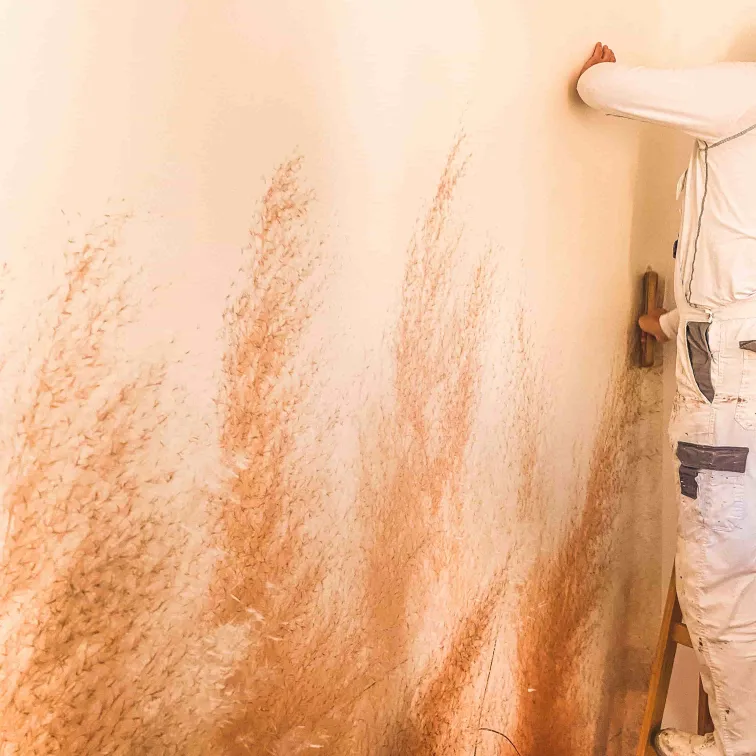 Tapezieren von Malerei Gal